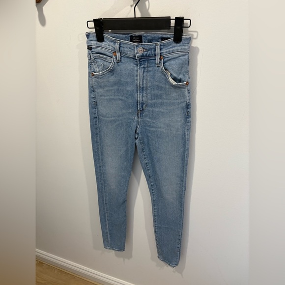 LIKE NEW- CITIZENS OF HUMANITY - CHRISSY HIGH RISE SKINNY JEANS - Picture 1 of 7
